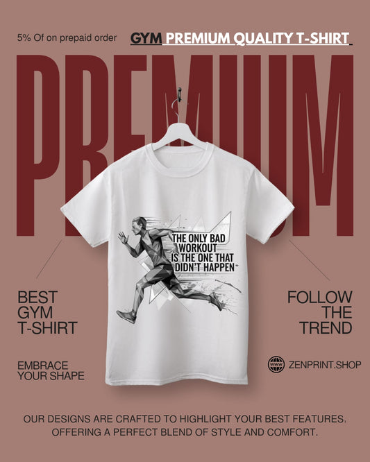 Premium Gym T-Shirt (Run)