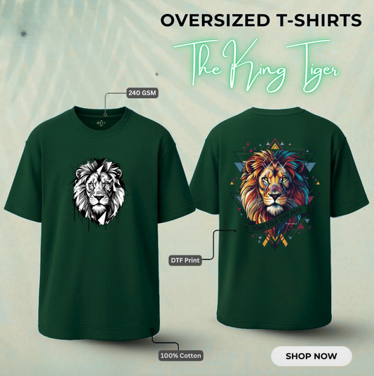 The King Tiger Oversized T-Shirt