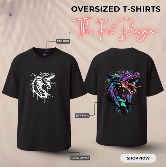 The Fire Dragon Oversized T-Shirt